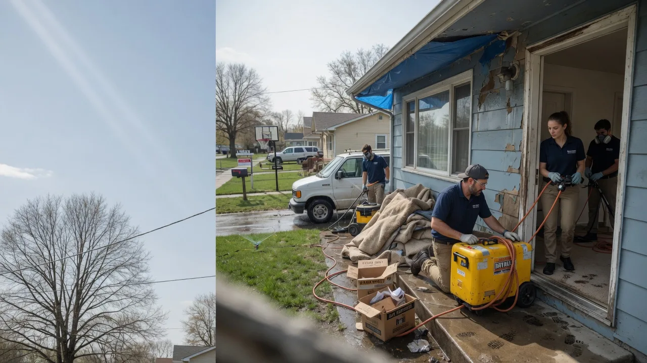 Basement Flood Cleanup in Hickory, MS near me